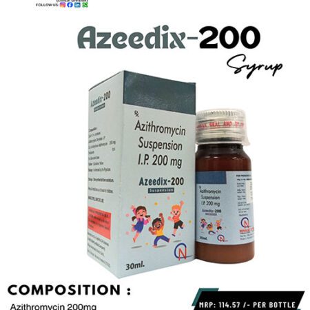 Azithromycin Suspension 200 mg