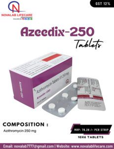 Azithromycin 250 mg Tablets