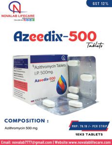 Azithromycin 500 mg Tablets