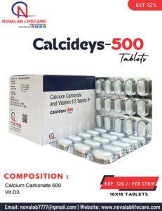 Calcium Carbonate and Vitamin D3 Tablets