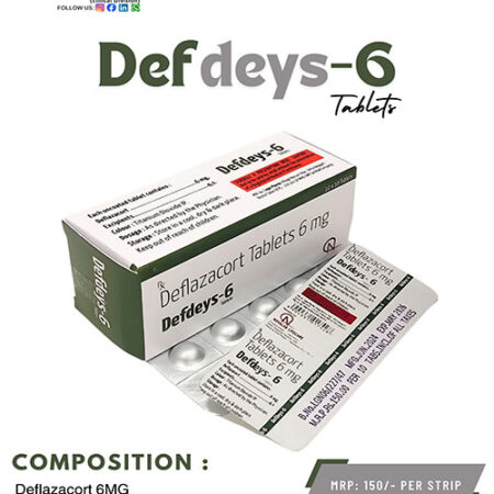 Deflazacort 6 mg Tablets