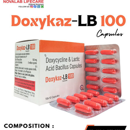 Doxycycline and Lactic Acid Bacillus Capsules