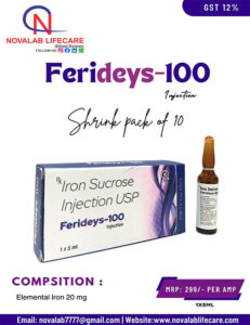 Iron Sucrose 100 mg Injection