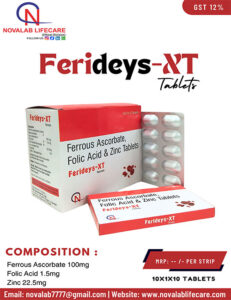 Ferrous Ascorbate, Folic Acid and Zinc Tablets
