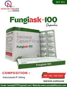 Itraconazole 100 mg Capsules