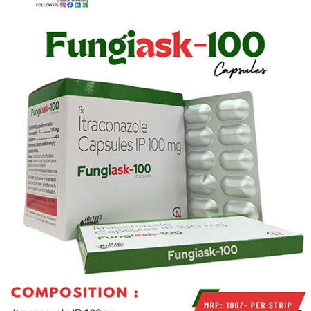 Itraconazole 100 mg Capsules