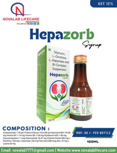 Silymarin, L-Ornithine L-Aspartate with B-Complex Syrup