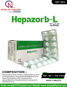 L-Ornithine L-Aspartate B-complex and Silymarin Tablets