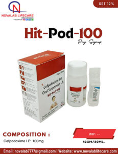 Cefpodoxime For Oral Suspension 100 mg