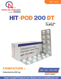 Cefpodoxime Proxetil 200 mg Dispersible Tablets