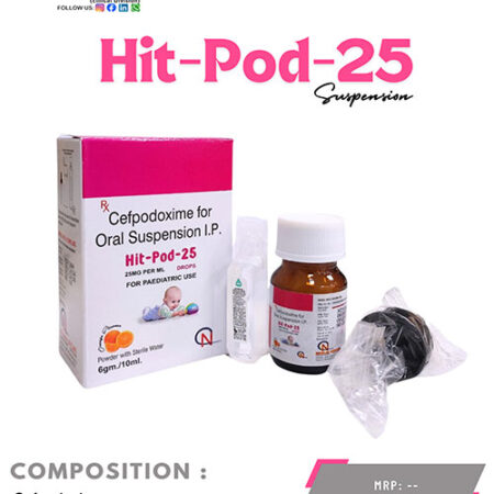 Cefpodoxime For Oral Suspension