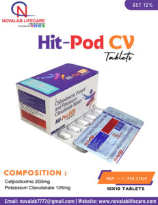 Cefpodoxime Proxetil and Potassium Clavulanate Tablets