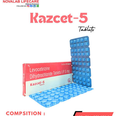 Levocetirizine Dihydrochloride 5mg Tablets