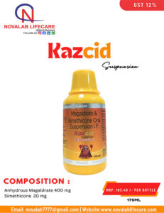 Megaldrate 400mg and Simethicone 20mg Oral Suspension