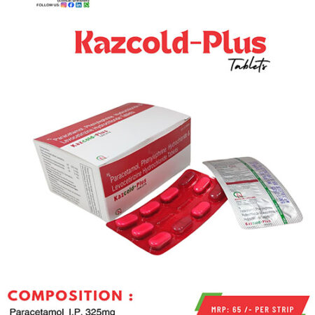 Paracetamol, Phenylephrine Hydrochloride, Levocetirizine Hydrochloride Tablets