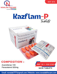 Aceclofenac and Paracetamol Tablets