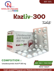 Ursodeoxycholic Acid 300 mg Tablets