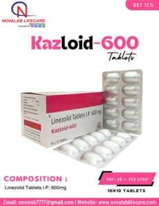 Linezolid 600 mg Tablets