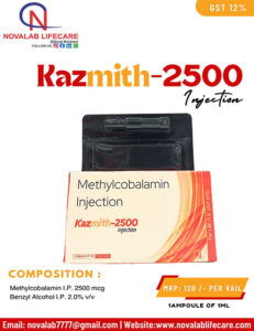 Methylcobalamin 2500 mcg Injection