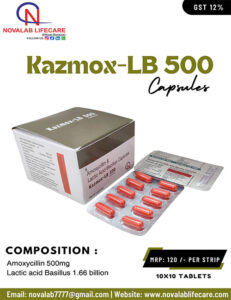 Amoxycillin and Lactic Acid Bacillus Capsules