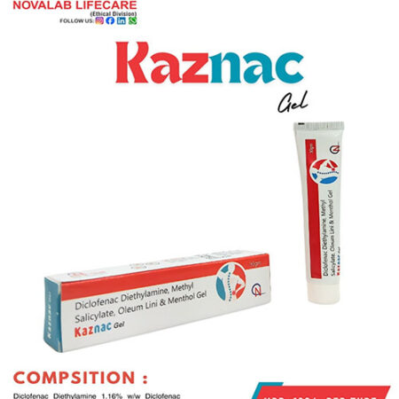 Diclofenac Diethylamine, Methyl Salicylate, Oleum lini and Menthol Gel