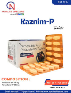 Nimesulide and Paracetamol Tablets