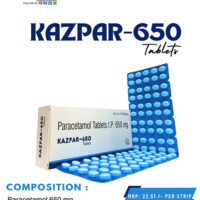 Products Paracetamol 650 mg Tablets