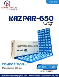 Paracetamol 650 mg Tablets