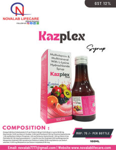 Multivitamin, Multimineral and Antioxidant Syrup
