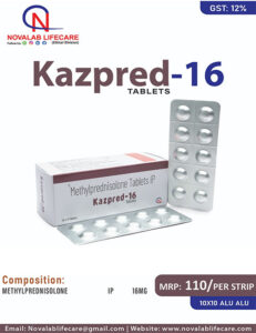 Methylprednisolone 16 mg Tablets