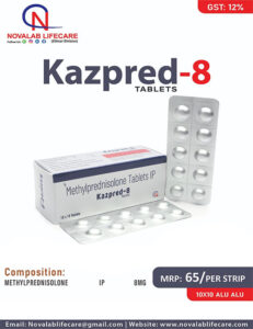 Methylprednisolone 8 mg Tablets