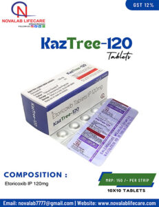 Etoricoxib 120 mg Tablets