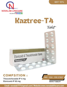 Etoricoxib and Thiocolchicoside Tablets