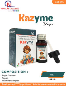 Fungal Diastase and Papain with B-Complex Drops