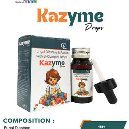 Fungal Diastase and Papain with B-Complex Drops