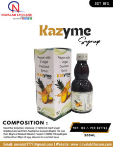 Pepsin with Fungal Diastase Syrup