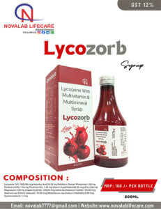 Lycopene with Multivitamin & Multimineral Syrup