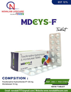 Fexofenadine Hydrochloride and Montelukast Sodium Tablets