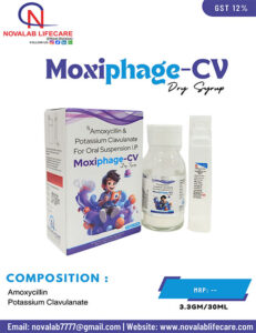 Amoxycillin 200 mg and Potassium Clavulanate 28.50 mg Suspension