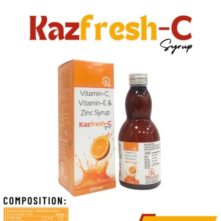 Vitamin C, Vitamin E and Zinc Syrup