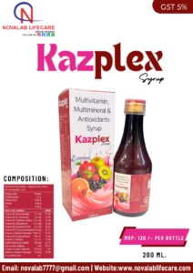 Multivitamin, Multimineral and Antioxidant Syrup 200 ml