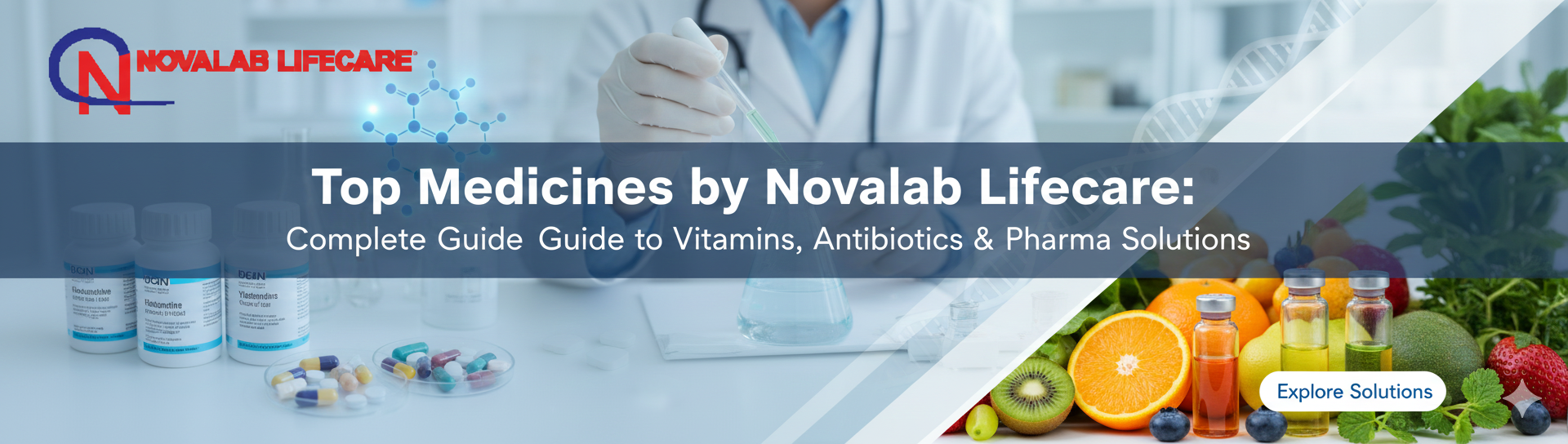 Top Medicines by Novalab Lifecare - Guide to Vitamins, Antibiotics & Pharma Solutions Top Medicines by Novalab Lifecare: Vitamins, Antibiotics & Health Solutions