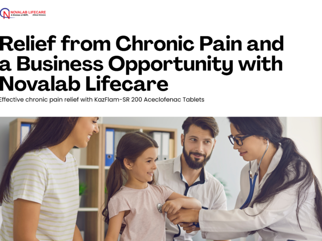 Relief from Chronic Pain and a Business Opportunity with Novalab Lifecare