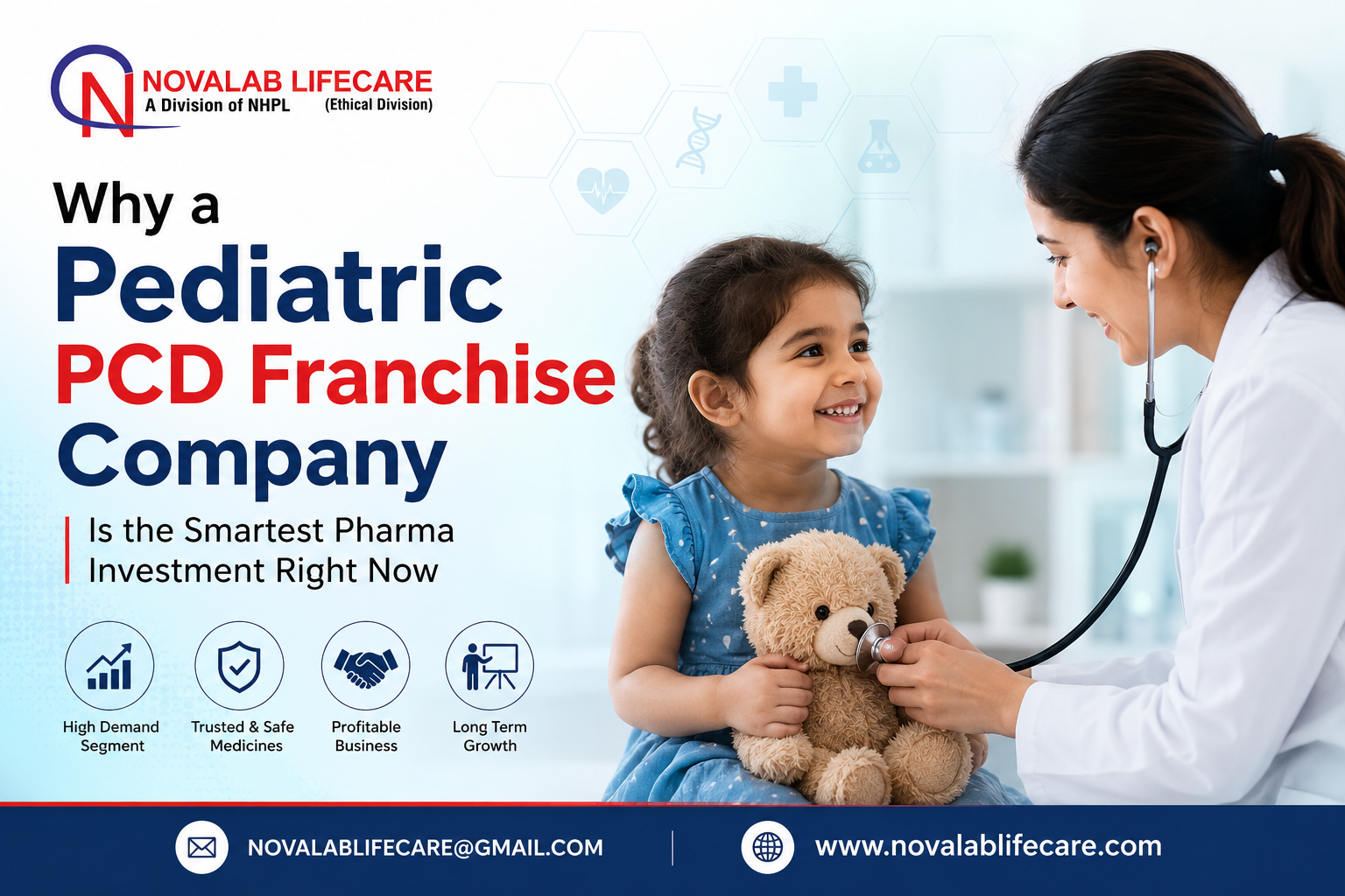 Pediatric PCD Franchise Company in India