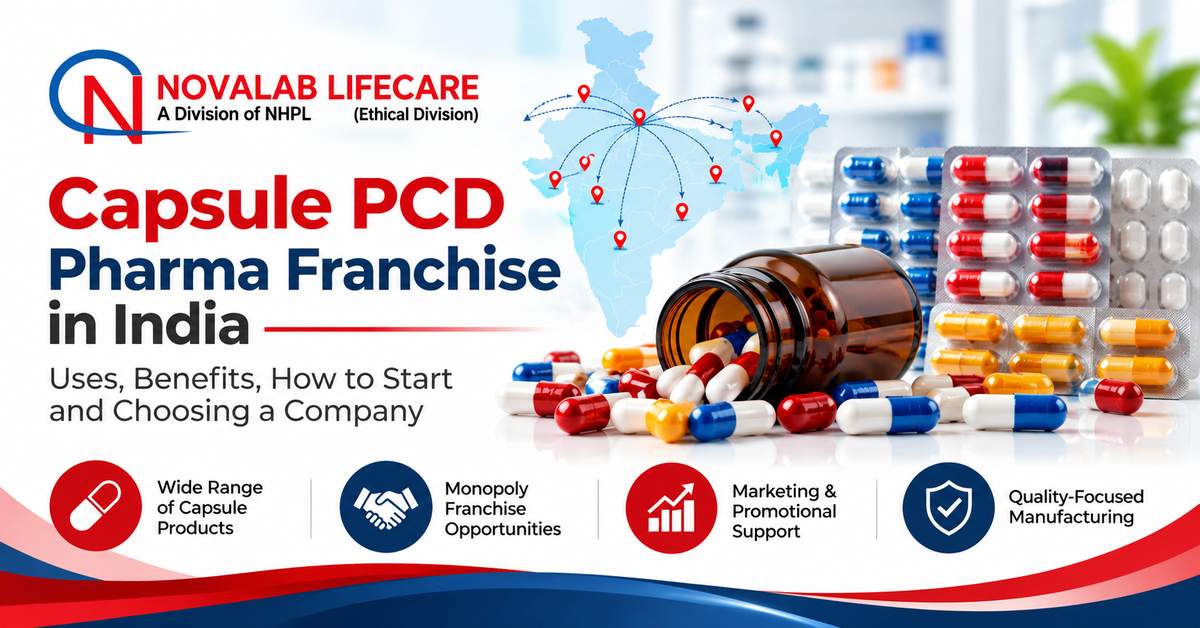 Capsule PCD Pharma Franchise in India - novalablifecare